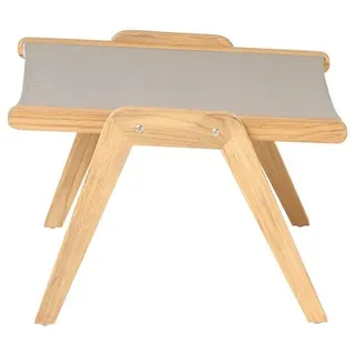 Fußteil Loungechair Kate - taupe