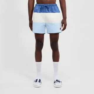 Ellesse Badeshorts "CIELO SWIM SHORTS" sportlicher Stil, Badeshorts-Schnitt, leichtes Polyester, navy, sanftes weiß