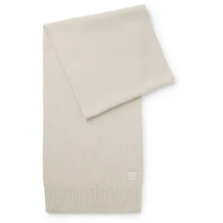Boss Schal Akaio Knitted Scarf Light Beige