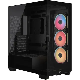 Corsair 3500X LX-R RGB iCUE LINK Pc-tower-gehäuse – Black