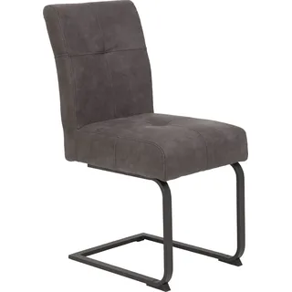 Hela Schwingstuhl Luise Mikrofaser anthrazit 2er Set