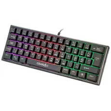 Gear4U - keyboard - Nordic - black - Gaming Tastaturen - Nordisch - Schwarz