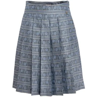 Spieth & Wensky Trachtenrock Damen Floral Blau 46