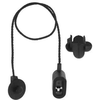 SG Store 1 Set Hutablage String Cord Ersatz 2423830 Kompatibel mit Ford Fiesta MK8 Petrol 2017-2021 Heckablage Gurt Schwarz