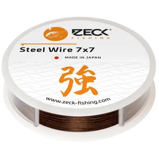 Zeck Steel Wire 7x7 3m - Stahlvorfach, Meterware