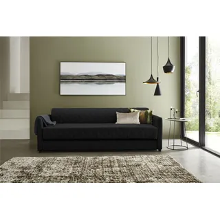 Atlantic Home Collection Schlafsofa »Ken« mit Bettfunktion, inklusive Topper mit abnehmbarem Bezug,