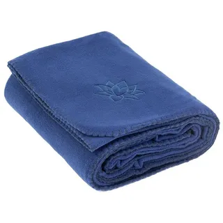 Bodhi Yogadecke Asana Blanket, Fleece, dunkelblau 1 St