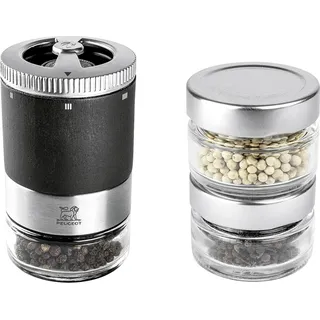 PEUGEOT MAESTRO Pfefferbar u'Select 11cm inkl. drei Premium-Pfeffergläsern graphit