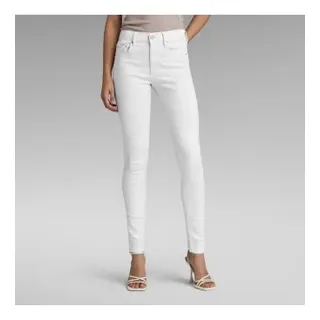 G-Star für Damen. D05175-C258-G547 Jeans 3301 Skinny weiß (31/30), Lässig, Baumwolle, Denim