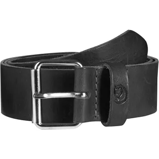 Fjällräven Gürtel Leder schwarz 95