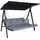 Lounge Zip Granit 3-Sitzer