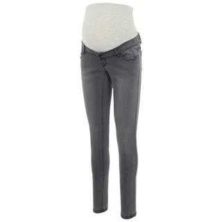 MAMALICIOUS Damen Mllola Slim Grey Jeans A. Noos Umstandshose, Grey Denim, 34W 32L EU