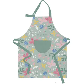 Grafik  Werkstatt Grafik-Werkstatt Kochschürze | 100% Baumwolle | Schürze mit lustigem Spruch | Happy Day