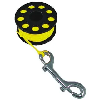Tecnomar Double End Clip Spule - Yellow - 50 m