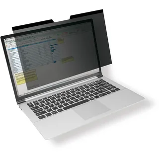 Durable Blickschutzfilter für MacBook Pro® 16 2021, magnetische Befestigung, inkl. Tasche und Reinigungstuch, anthrazit, 515857