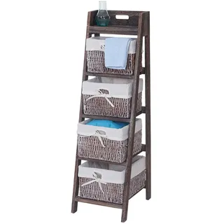MCW Leiterregal 30 x 101 x 35 cm Braun
