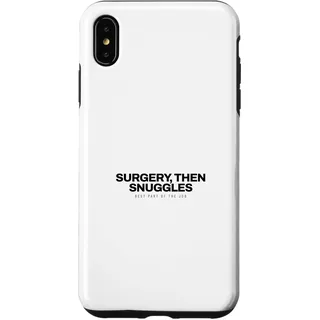 Hülle für iPhone XS Max Tierarzt - Chirurgie Then Snuggles - Animal Doctor