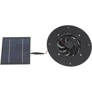 Solarbetriebener Abluftventilator,Solar-Abluftventilator,Solar-Gewächshausventilator,Solar-Lüftungsventilator,10W Solar-Abluftventilator,Solar-Ventilator