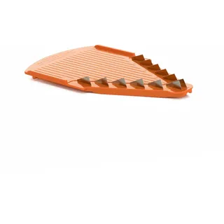 Börner Messereinschub für V1, V3 & V6 (7mm) • Messereinsatz ideal als Pommes Schneider • Gemüsehobel Messereinschub (V-Hobel) • Börner V1, V3 & V6 Küchenhobel Zubehör • Farbe: Orange