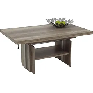 Hela Funktionscouchtisch Henner Braun Wildeiche 110 x 53 x 68 cm