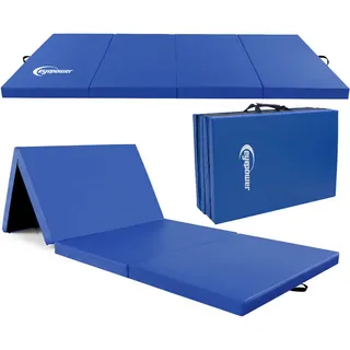 Eyepower Gymnastikmatte zum Wenden - 180/60/5 cm Faltbare Turnmatte