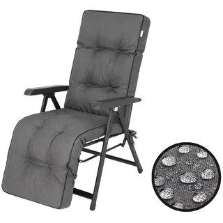 Bjird Liegenauflage 160 x 50 x 8 cm grau 1 St.