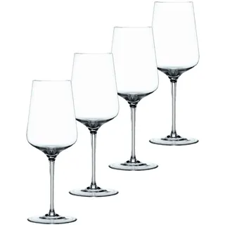 Nachtmann Rotweingläser 550 ml, 4 Stück, ViNova, 98073, Weingläser aus Kristallglas, Rotwein Gläser spülmaschinenfest