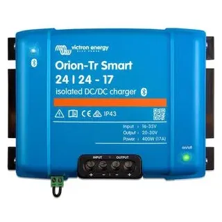 Victron Energy Orion-Tr Smart DC-DC Ladebooster 18,6 x 13 x 8 cm Schwarz