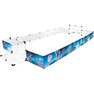 Dunlop Fußballtor-Sets Blau/Weiß 426 x 235 x 36 cm