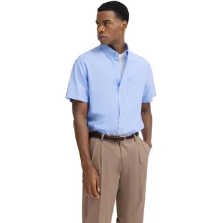 bugatti Herren Hemd Button-Down Kurzarm Modern Fit