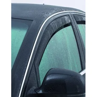 Vordere Windabweiser (1 Set) für die Fahrer und Beifahrerseite-CLS0033720D passend für Volvo V60 / S60, TYP F, LIM,/SW 4/5-Door, 2010-2018 Dunkles Material