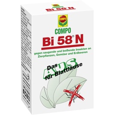 Bild Bi 58 N gegen saugende und beißende Insekten an Zierpflanzen, Gemüse und Erdbeeren, Effektiv Blattläuse bekämpfen, Insektizid, Konzentrat, 30 ml