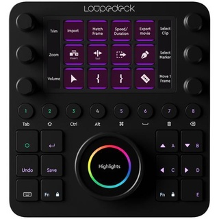 Loupedeck CT Photo and Video Editing Console