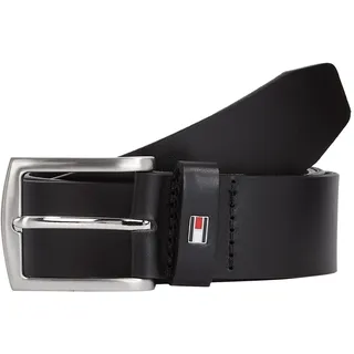 Tommy Hilfiger Herrengürtel Leder Schwarz 95