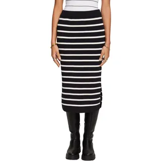 ESPRIT Damen 024ee1d304 Rock, 002/Black, XS