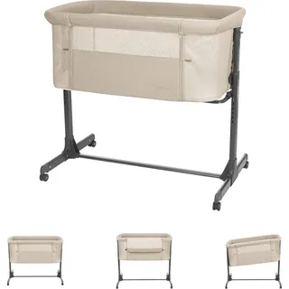 KIKKABOO Noah 2025 Beistellbett - Beige - One Size