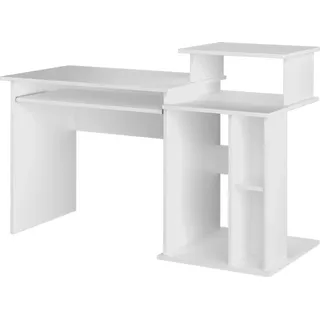 Vicco Schreibtisch Jan Weiß 130 x 55 cm, Model 36715 - Weiß