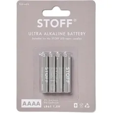 Stoff Copenhagen STOFF Nagel - AAAA Battery, 4 pack (4 Stk., AAAA), Batterien + Akkus