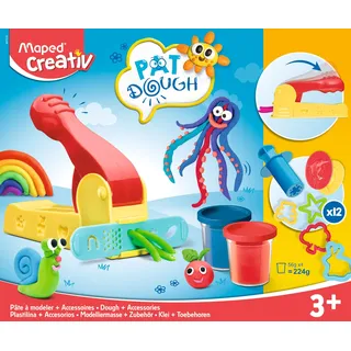 Maped Knete PAT'DOUGH 4x 56 g Bunt