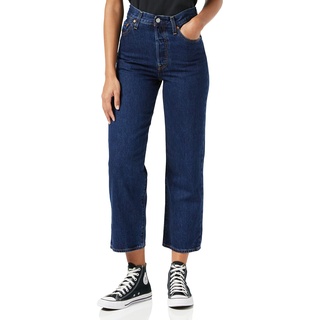 Levi's Jeans Ribcage Straight Ankle' / Dunkelblau - 25