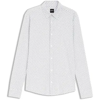 Boss Roan 261 10277470 Langarmhemd - Dark Blue - L