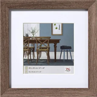 walther design Fiorito Holzrahmen nussbaum 30x30 cm 2er Set