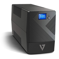 V7 - Power 600 VA Desktop UPS LCD 4 IEC-Out Line Interaktive AVR Überspannung 230 V