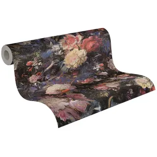 A.S. Création Vliestapete Blumen Bunt Rot