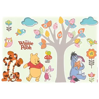 KOMAR Deco-Sticker Winnie Pooh Nature Lovers 50 x 70 cm