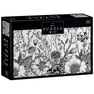 Puzzle 1000 - Flowers no. 1, Blumen Nr. 1 Stk