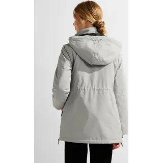 Cecil Mantel in Melange Optik, grey melange