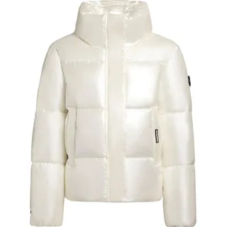 khujo Damen, Jacke, Rinja Shiny-YM (XL), Weiss, XL