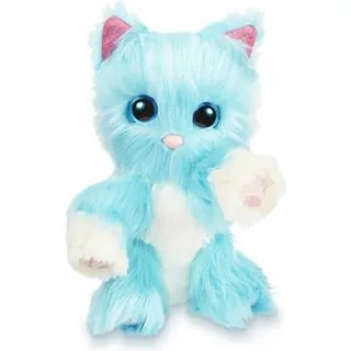 Blaue Katze Badewannen Spielzeug - Mit verstecktem Überraschungs-Spielzeug - Weiches Quietschespielzeug für interaktiven Badespaß