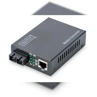 Digitus Dn-82021-1 Glasfaserkonverter - Black